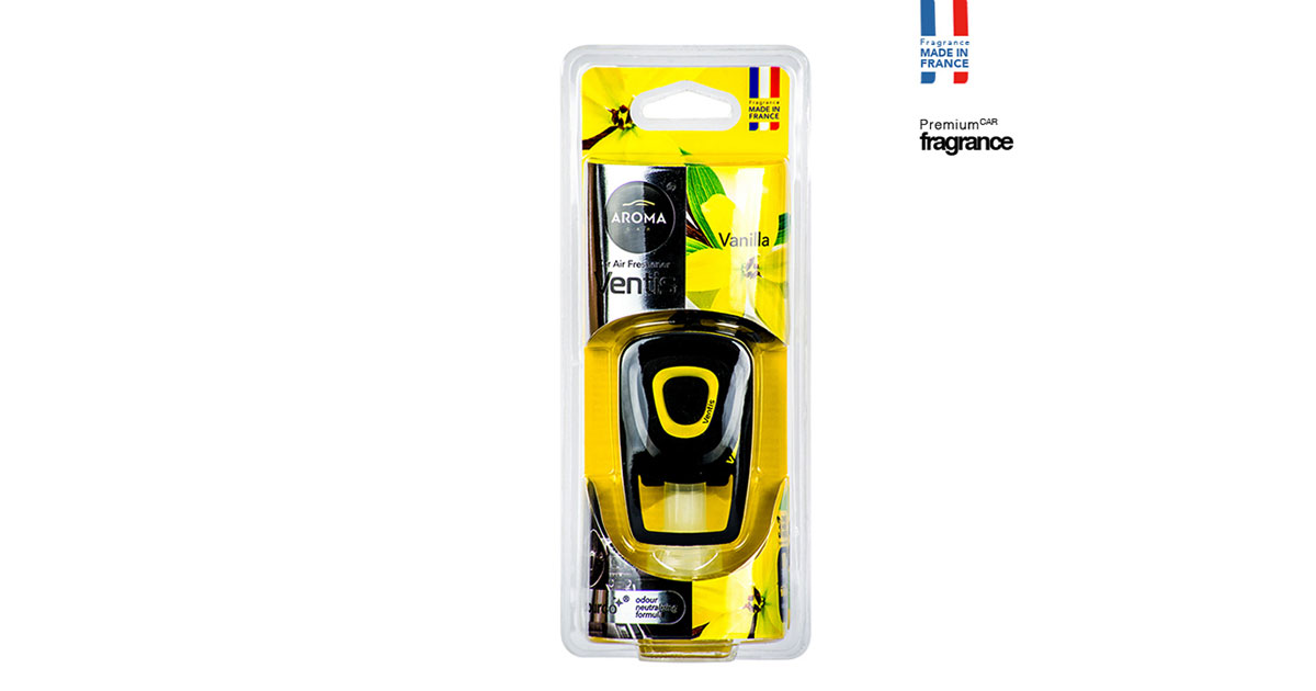 Nước hoa gài cửa gió điều hòa Aroma Car Ventis - Vanilla
